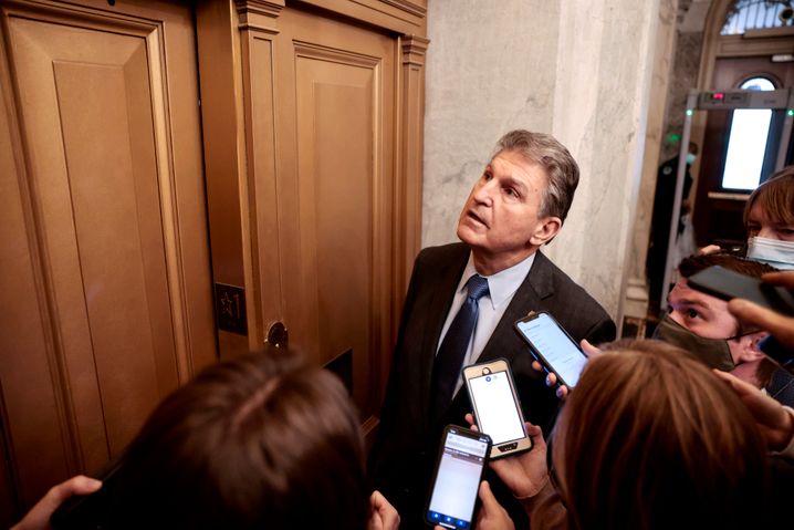 Der demokratische Senator Joe Manchin blockiert seit Wochen ein wichtiges Klimagesetz in den USA.