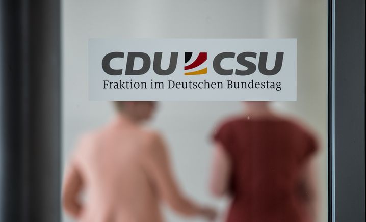 Gemeinsames Logo der CDU/CSU Fraktion im Bundestag