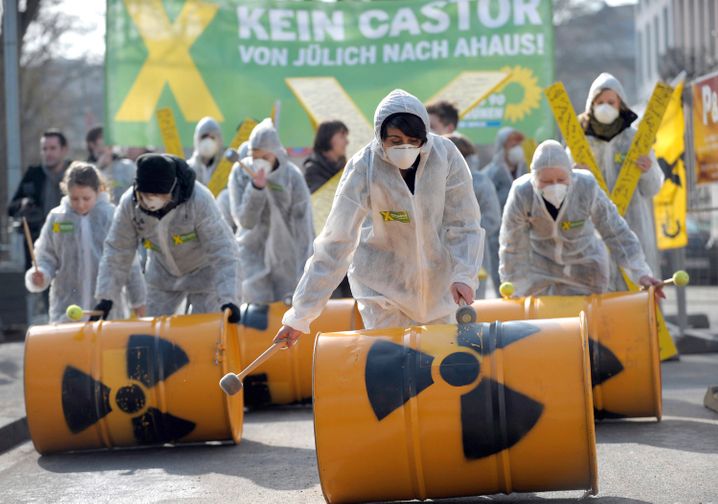 Anti-Atomkraftdemo in Düsseldorf (Archivbild)