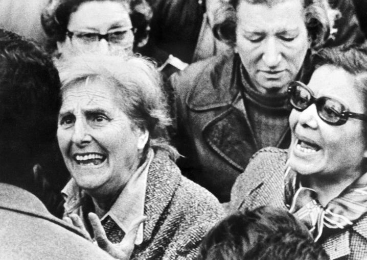 Protest der Mütter auf dem Plaza de Mayo in Buenos Aires, 1978