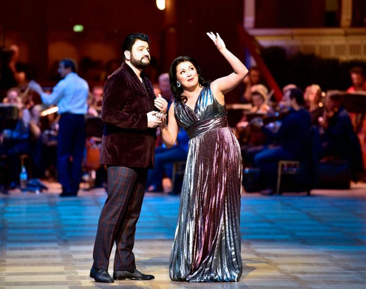 Sängerin Netrebko, Eheman Eyvazov (2019 beim Wiener Opernball): Umstrittene Opernstars