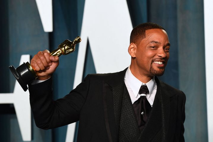 Will Smith, der bei der diesjährigen Oscarverleihung als bester Hauptdarsteller ausgezeichnet wurde – und kurz zuvor Chris Rock schlug