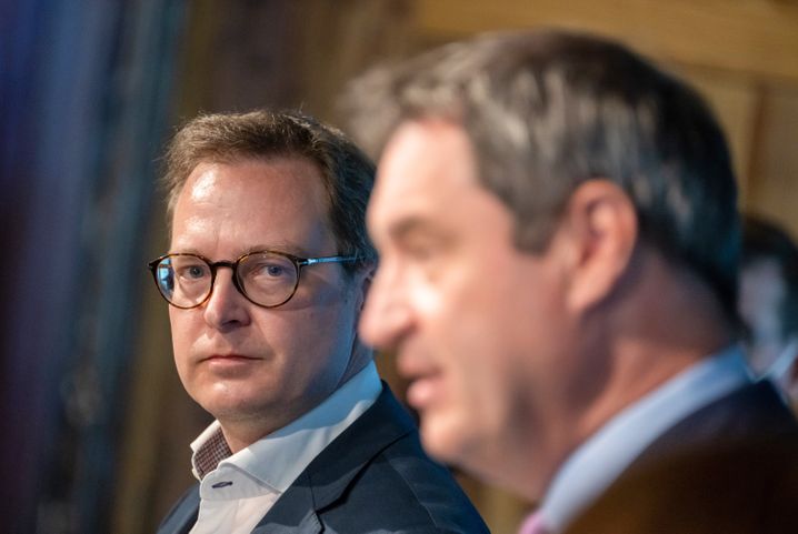 Martin Huber und Markus Söder (CSU)