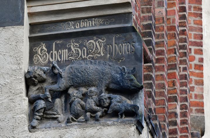 Umstrittene Schmähskulptur in Wittenbergh