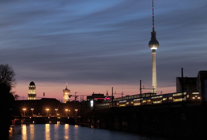 Berlin, Nachtansicht