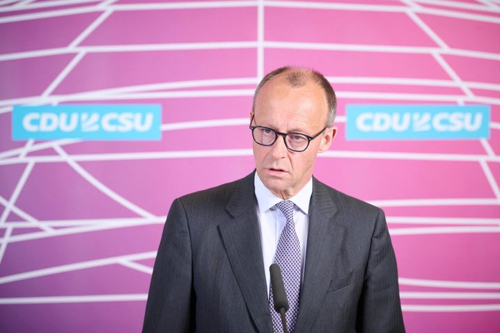 Oppositionschef Friedrich Merz