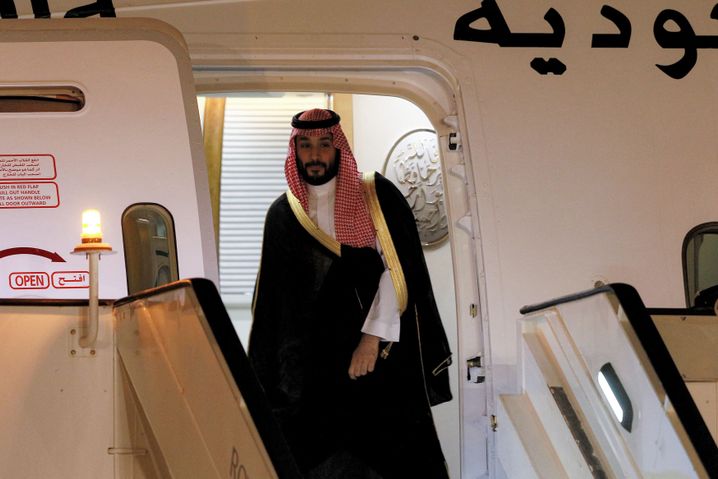 Mohammed bin Salman am Dienstag in Amman