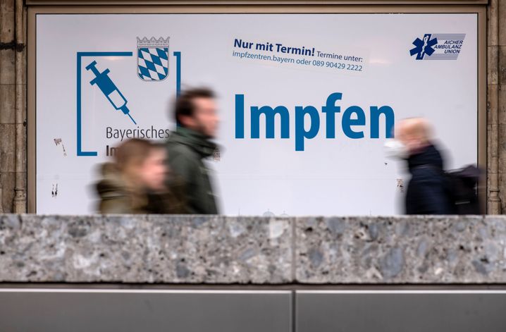 Impfzentrum in München