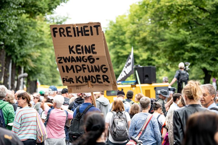 »Querdenker«-Demonstration in Berlin (2021)