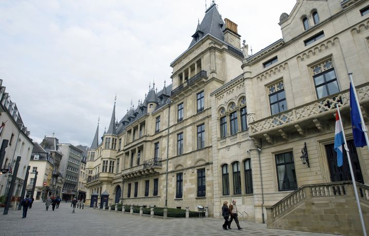 Das Großherzogliche Palais in Luxemburg