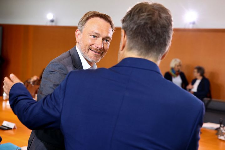 Minister Lindner und Habeck