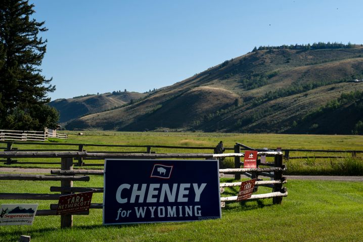 Cheney-Wahlwerbung in Wyoming: Trump will ein Exempel statuieren