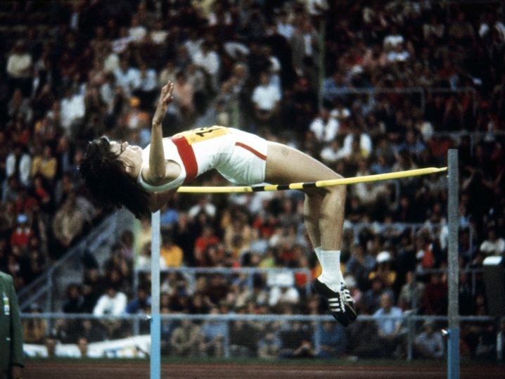 Ulrike Meyfarth 1972 in München