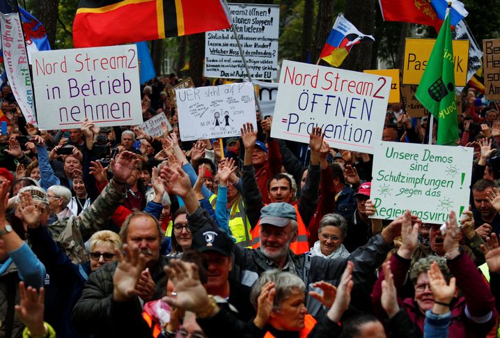 Protestierende in Lubmin: Sinnlose Forderungen