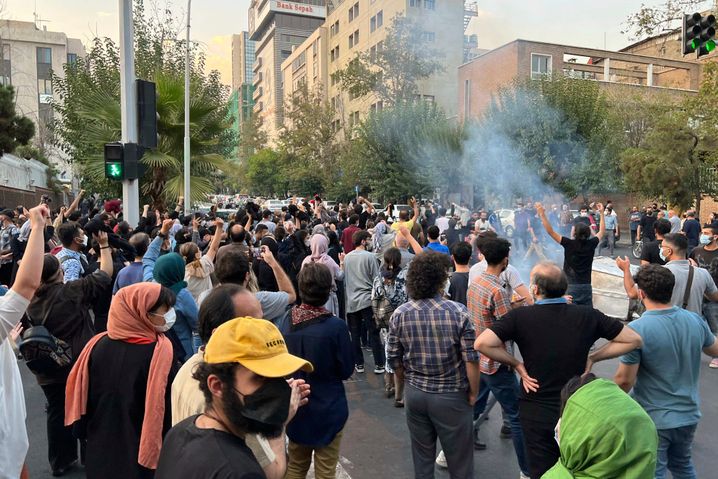 Proteste in Teheran