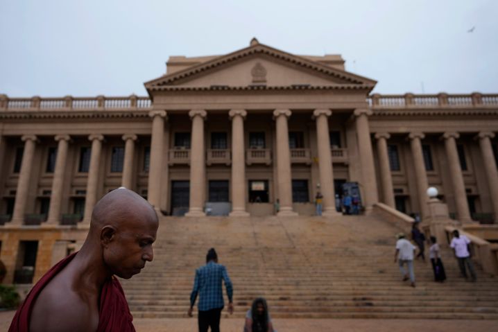 Regierungsgebäude in Colombo, Sri Lanka