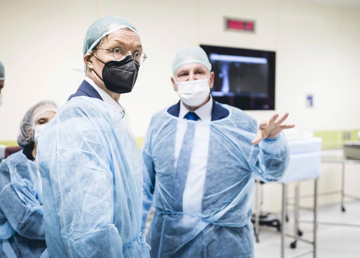 Lauterbach besucht das Hadassah Medical Center in Jerusalem